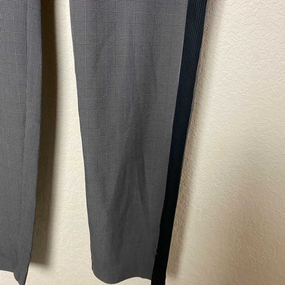 SOLDAthleta Brown Plaid Brooklyn Ankle Pull On Athleisure Activewear Pant Size 0 - Picture 7 of 15